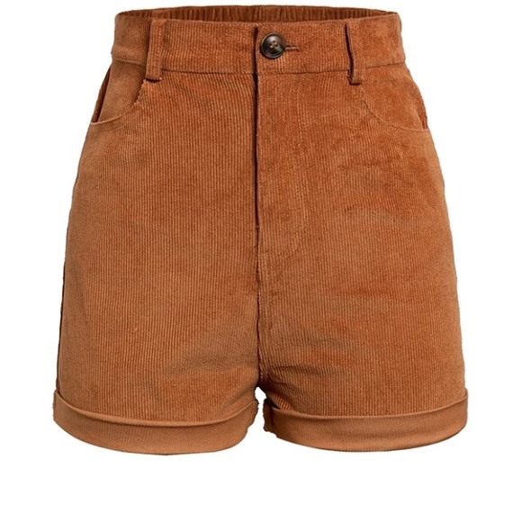 Last Pair 🔥Courderoy High Waist Shorts - Picture 7 of 9